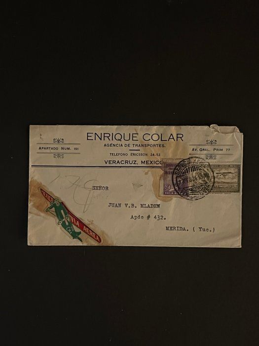 Lot 614: Vintage Mexico First Day Cover