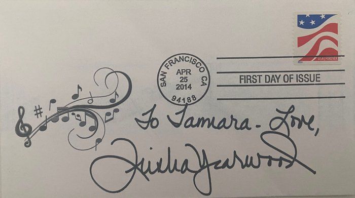 Lot 624: Trisha Yearwood signed first day cover