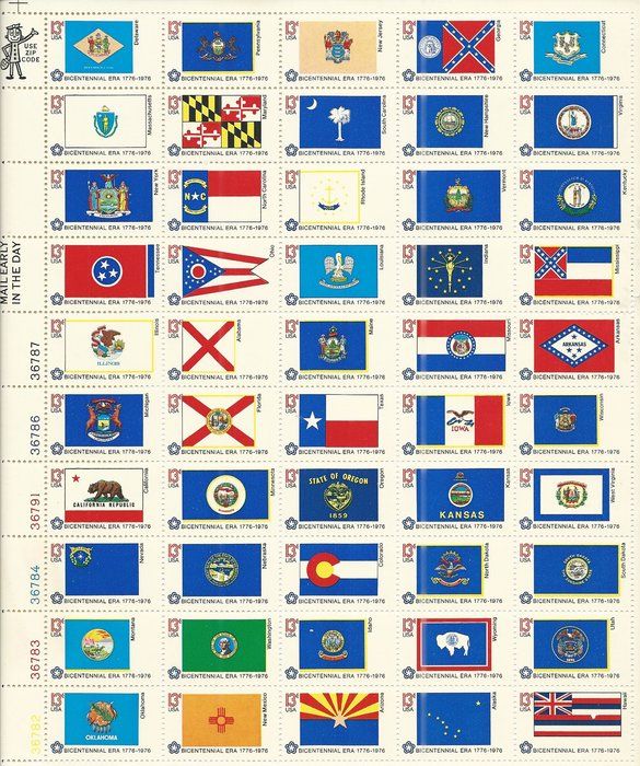 Lot 644: Bicentennial Era Stamps