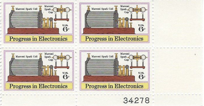 Lot 645: Progress in Electronics Plate Block