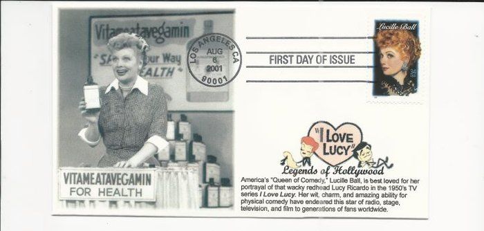 Lot 667: I Love Lucy FDC