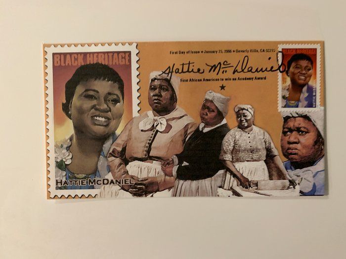 Lot 670: Hattie McDaniel FDC