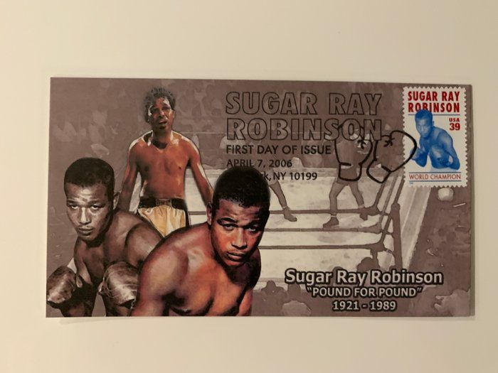 Lot 701: Sugar Ray Robinson FDC