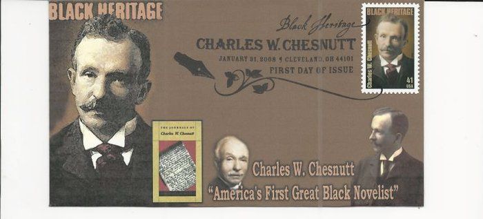 Lot 704: Charles W Chesnutt FDC