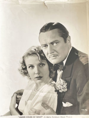 Under the Cover of Night (1937) original vintage movie photo. 8x10 inchesUnder Cover of Night 