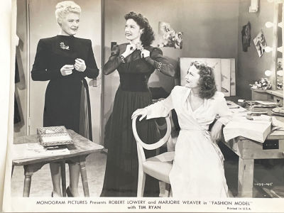 Fashion Model (1945) original vintage movie photo. 8x10 inchesFashion Model is a 1945 comedy 