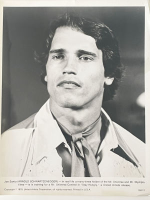 Arnold Schwarzenegger photo. 8x10 inchesArnold Alois Schwarzenegger is an Austrian-American 