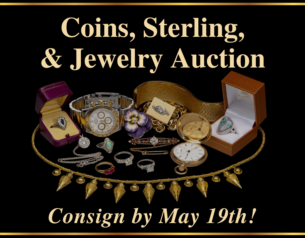 Cordier Auctions | Coins, Sterling, & Jewelry Auction