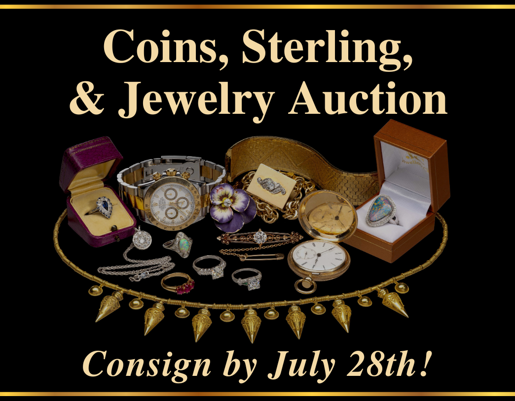 Cordier Auctions | Coins, Sterling, & Jewelry Auction