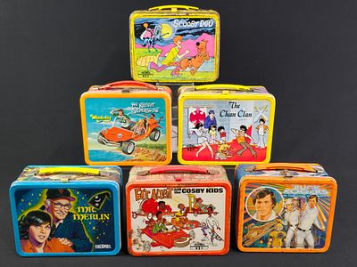 【希少EU盤3CD/1BD】オールマン　アイドルワイド45周年限定ボックス Lot 40 - 6 Vintage TV Show Lunchboxes incl Scooby Doo | Cordier