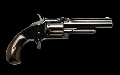 Smith & Wesson Model 1 1/2 Second Issue Single Action Revolver, Caliber .32 RF Long. Serial