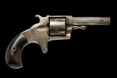 Antique Hopkins & Allen XL No. 2 Revolver, Caliber .32rf. Serial Number: NSN Design: This