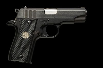 Colt Government Pocketlite Semi Auto Pistol, Caliber .380ACP. Serial Number: GPO9845 Design: The