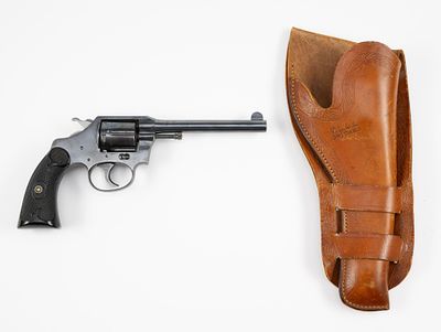 Colt Police Positive Double Action Revolver, Caliber .32 Police. Serial Number: 151862 Design: