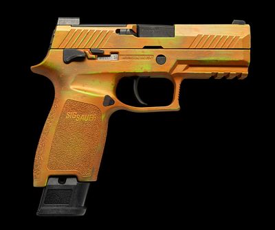Sig Sauer P320 M18 Semi Auto Pistol, Caliber 9mm Luger. Serial Number: M18A030175 Design: The