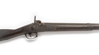 Model 1816 U.S. Musket, Converted to Percussion, Caliber .69. Serial Number: NSN Design: This