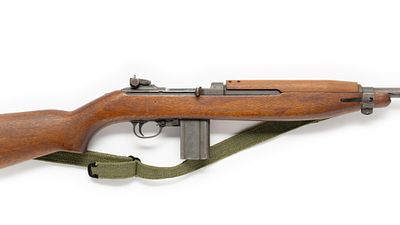 U.S. M1 Carbine Mfg. by Underwood, Caliber .30 Carbine. Serial Number: 1383450 Design: This U.S.