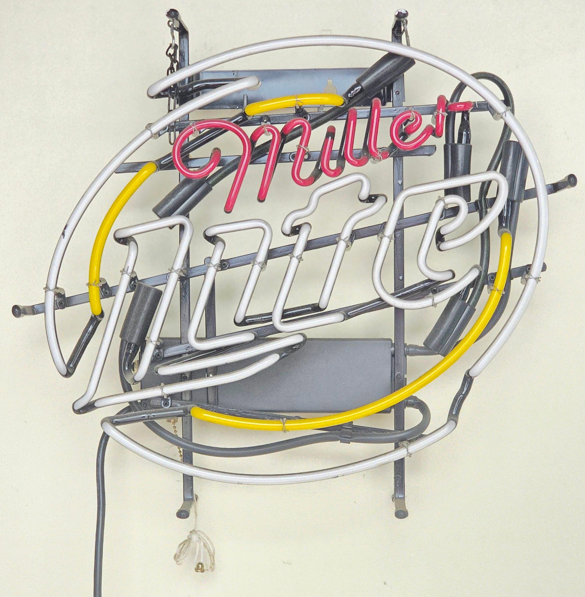 Lot 83 - Miller Lite Neon Sign | Cordier Auctions