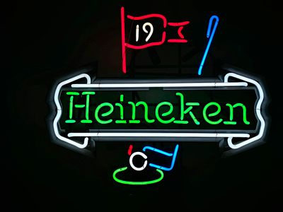Lot 98 - Heineken Beer Neon Sign | Cordier Auctions