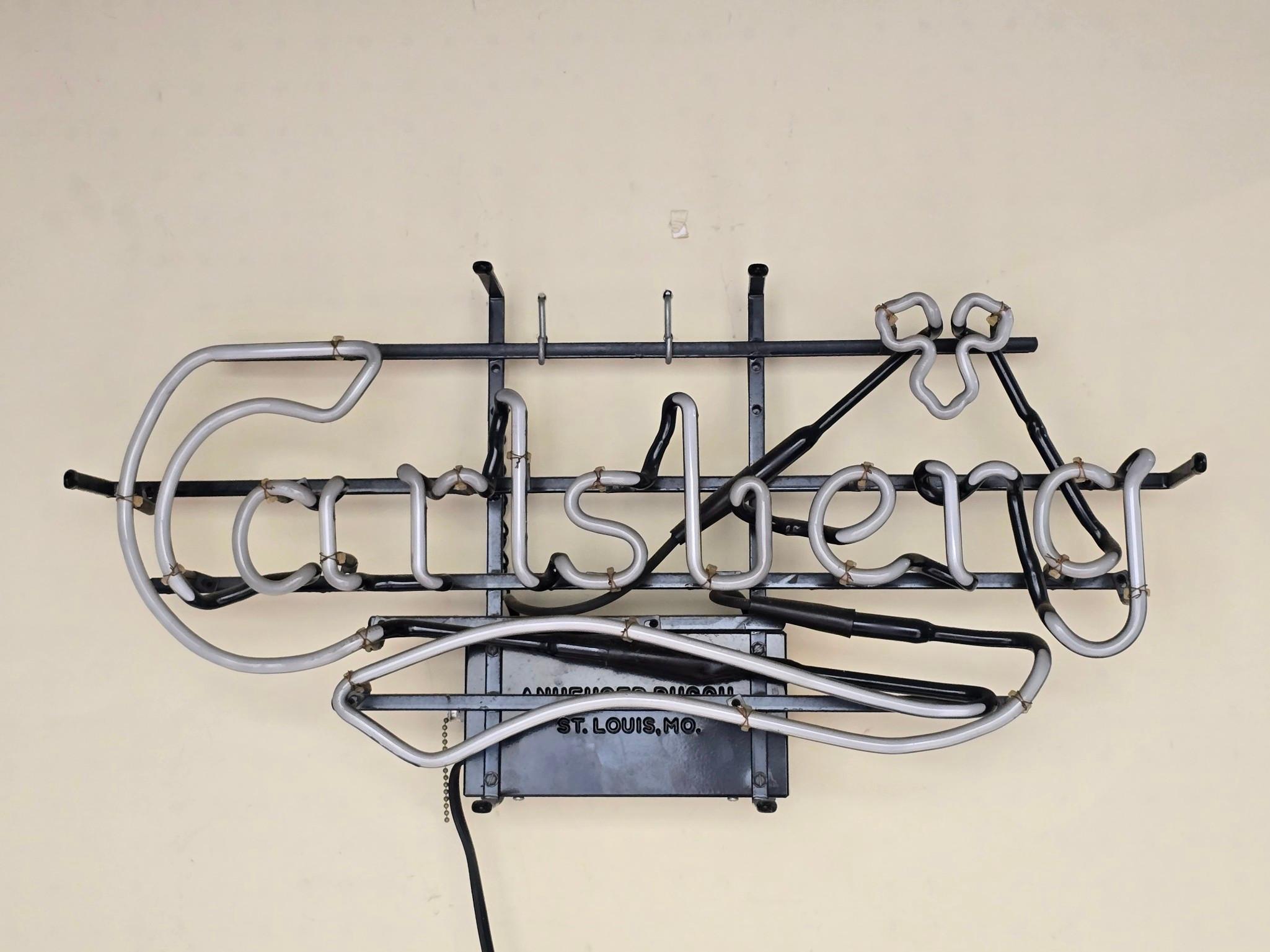 Lot 107 - Carlsberg Neon Sign | Cordier Auctions