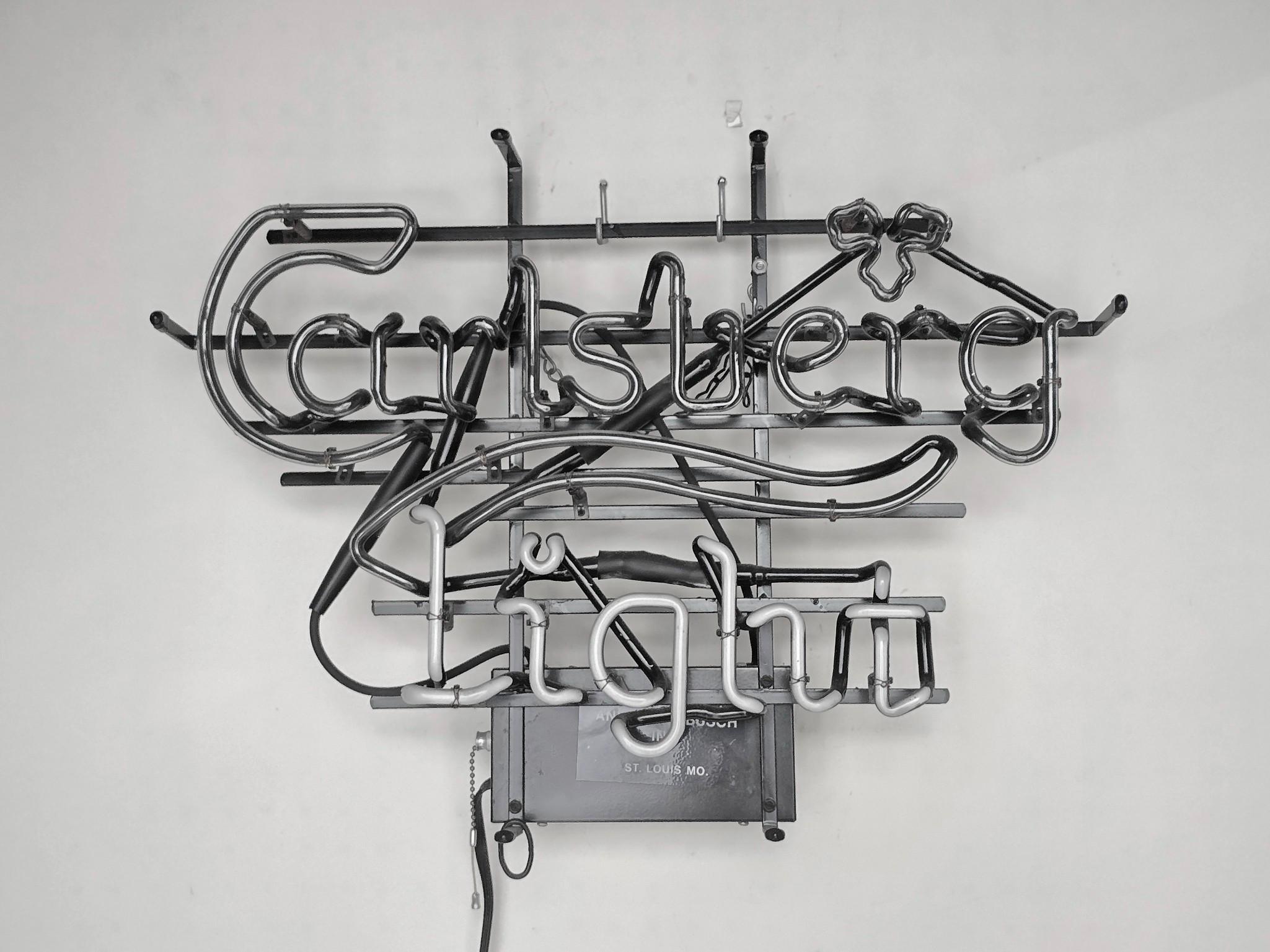 Lot 151 - Carlsberg Light Neon Sign | Cordier Auctions