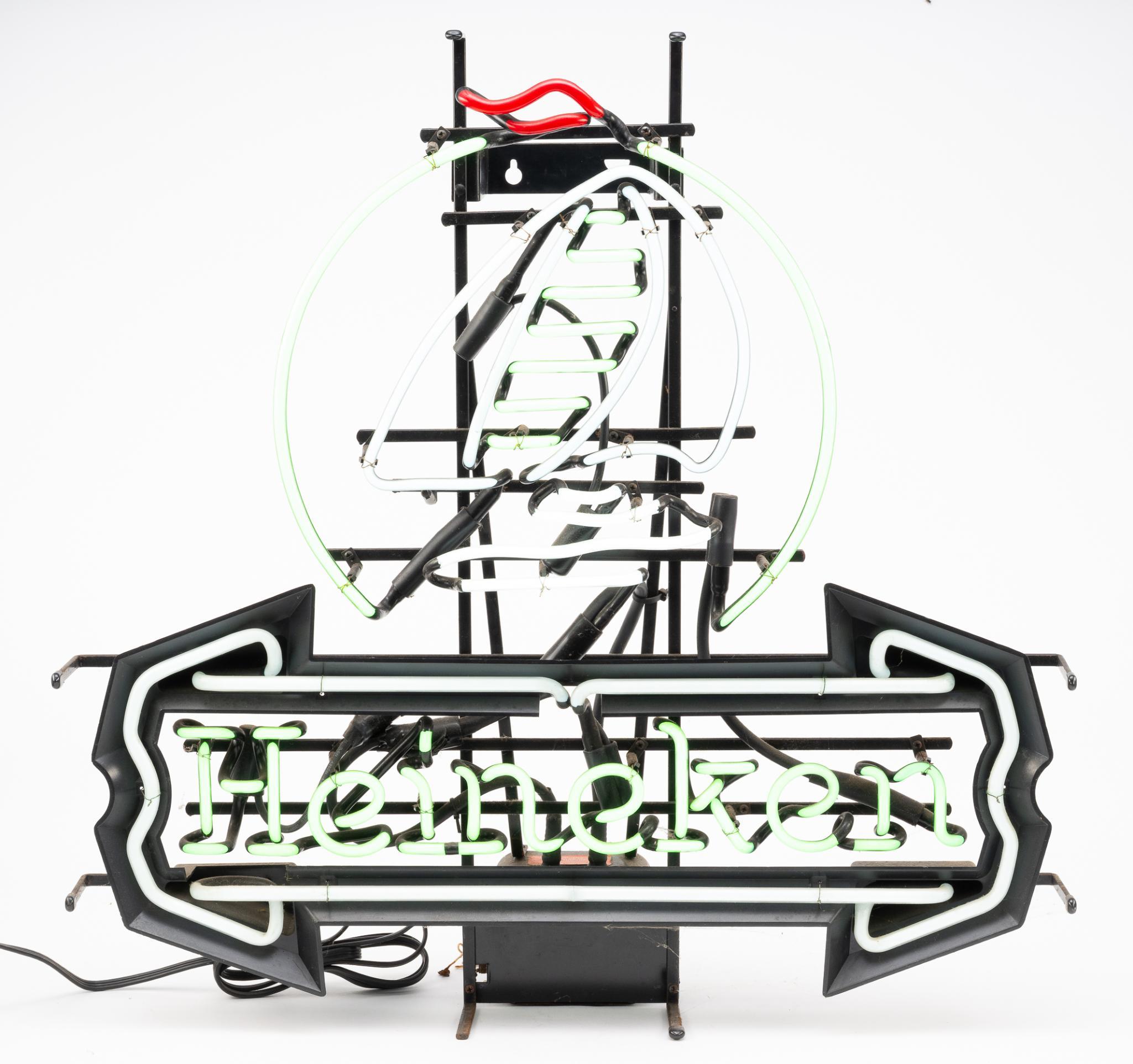 Lot 160 - Heineken Sail Boat Neon Sign | Cordier Auctions