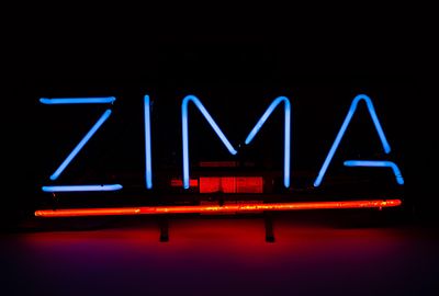 非売品ZIMA看板 2026年最新】zima 看板の人気アイテム - メルカリ