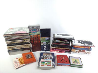 Grouping of Vinyl Records and CD Sets of Various Genres incl Children and Holiday. Vinyl records 