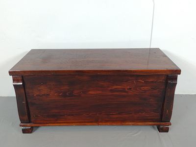 Pine Blanket Chest. NOT ELIGIBLE FOR IN-HOUSE SHIPPING - See Terms for Shipping Options. 43" 