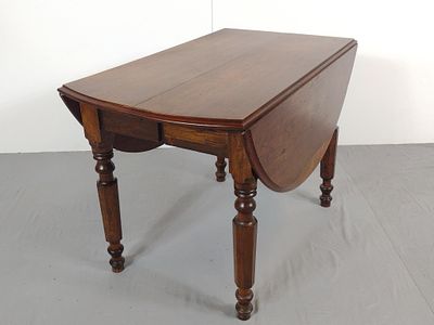 Antique Drop Leaf Table. NOT ELIGIBLE FOR IN-HOUSE SHIPPING - See Terms for Shipping Options. 