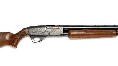 Savage Model 30 12 Gauge Shotgun. A pump action 12 gauge shotgun Series C, by Savage Arms 