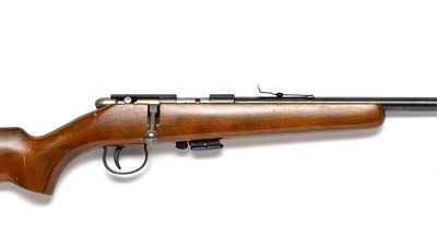 Anschutz Woodchucker .22 Caliber LR Rifle. Anschutz Woodchucker in .22 Long Rifle with one, five 