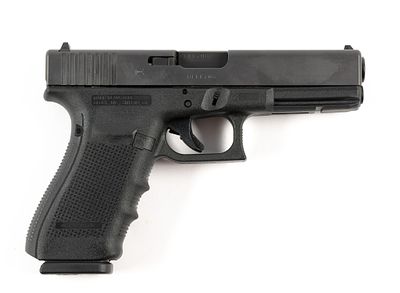 Glock G20 Gen 4 10 MM Pistol. A semi automatic 10 mm pistol. Serial number BEKK708. Barrel 