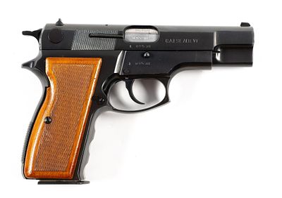 FEG 9 MM Parabellum Hungarian Pistol R-9. Hungary P9RK. Serial number K09538. Barrel length 