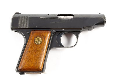Deutsche Werke Werk Erfurt Ortgies 6.35 MM Pistol. A semi automatic pistol made in Germany by 