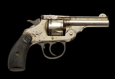 U.S. Revolver Co. Topbreak Revolver, Caliber .32 S&W. Serial Number: 87706 Design: This U.S. 