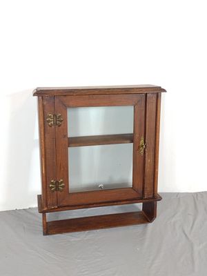 Glass Door Wall Cabinet. NOT ELIGIBLE FOR IN-HOUSE SHIPPING: See Terms for Shipping Options. 19" 