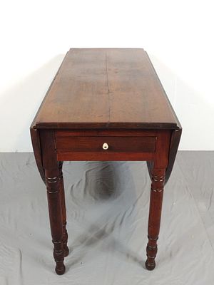 Single Drawer Gate Leg Table. NOT ELIGIBLE FOR IN-HOUSE SHIPPING: See Terms for Shipping 