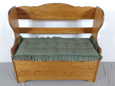 Primitive Style Bucket Bench. NOT ELIGIBLE FOR IN-HOUSE SHIPPING: See Terms for Shipping 