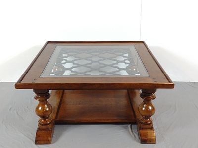 Harmony Glass Top Coffee Table. NOT ELIGIBLE FOR IN-HOUSE SHIPPING: See Terms for Shipping 