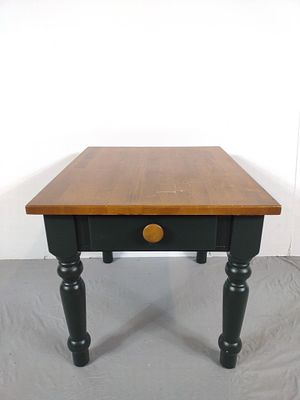 Single Drawer End Table. NOT ELIGIBLE FOR IN-HOUSE SHIPPING: See Terms for Shipping Options. 22" 
