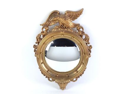 Federal Style Wall Mirror with Eagle. NOT ELIGIBLE FOR IN-HOUSE SHIPPING: See Terms for Shipping 
