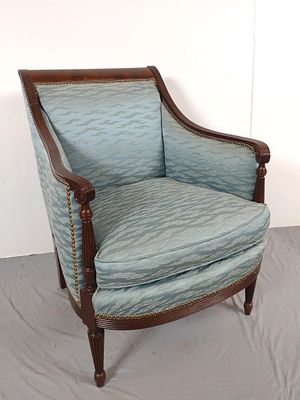 Colonial Revival Arm Chair. NOT ELIGIBLE FOR IN-HOUSE SHIPPING: See Terms for Shipping Options. 