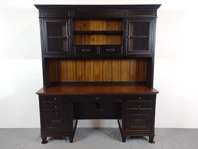 Martin Furniture Two Part Desk. NOT ELIGIBLE FOR IN-HOUSE SHIPPING: See Terms for Shipping 