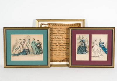 3 Framed Art Pcs. NOT ELIGIBLE FOR IN-HOUSE SHIPPING: See Terms for Shipping Options. Includes 2 