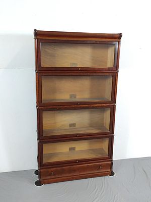 Globe-Wernicke Barrister Sectional Bookcase. NOT ELIGIBLE FOR IN-HOUSE SHIPPING: See Terms for 
