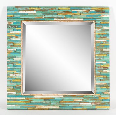 Decorative Wall Mirror. NOT ELIGIBLE FOR IN-HOUSE SHIPPING: See Terms for Shipping Options. 