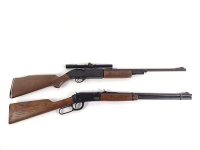 2 BB Guns Incl 88 Powermaster. 1) 66 Powermaster .177 Caliber BB Repeater (SN: 691513284) with 