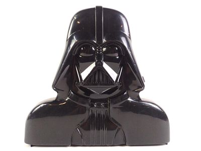 1980s Star Wars Darth Vader Figurine Storage Container w/ Figurines. Includes 33 figurines 