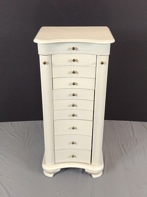 Powell Jewelry Chest. NOT ELIGIBLE FOR IN-HOUSE SHIPPING: See Terms for Shipping Options. 18" 